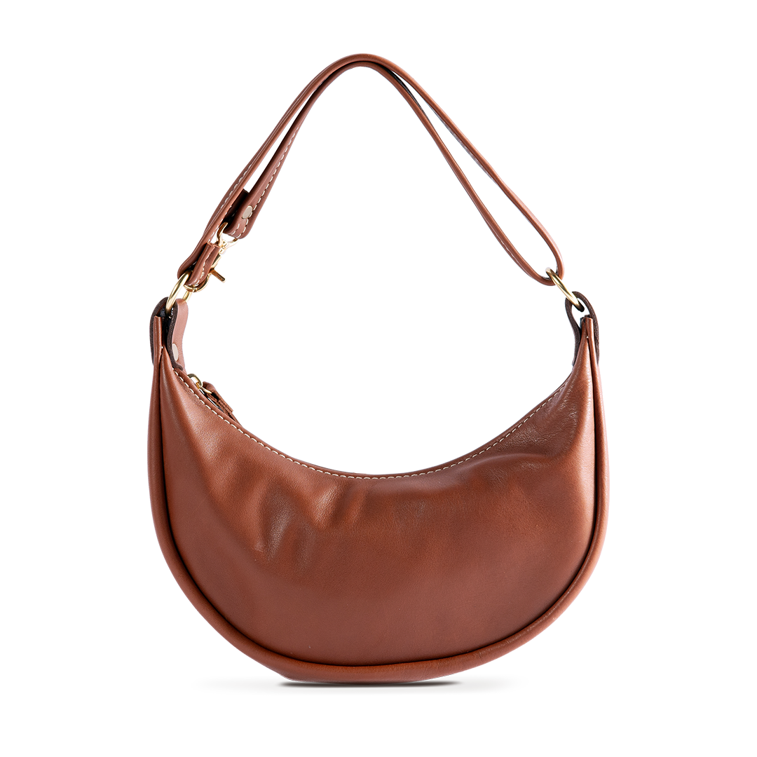【LAFUDGE FOR WOMAN 】 ORO NEW MOON SHOULDER BAG Matsuki Series Moon Curved Bag Designer Crescent Bag Autumn
