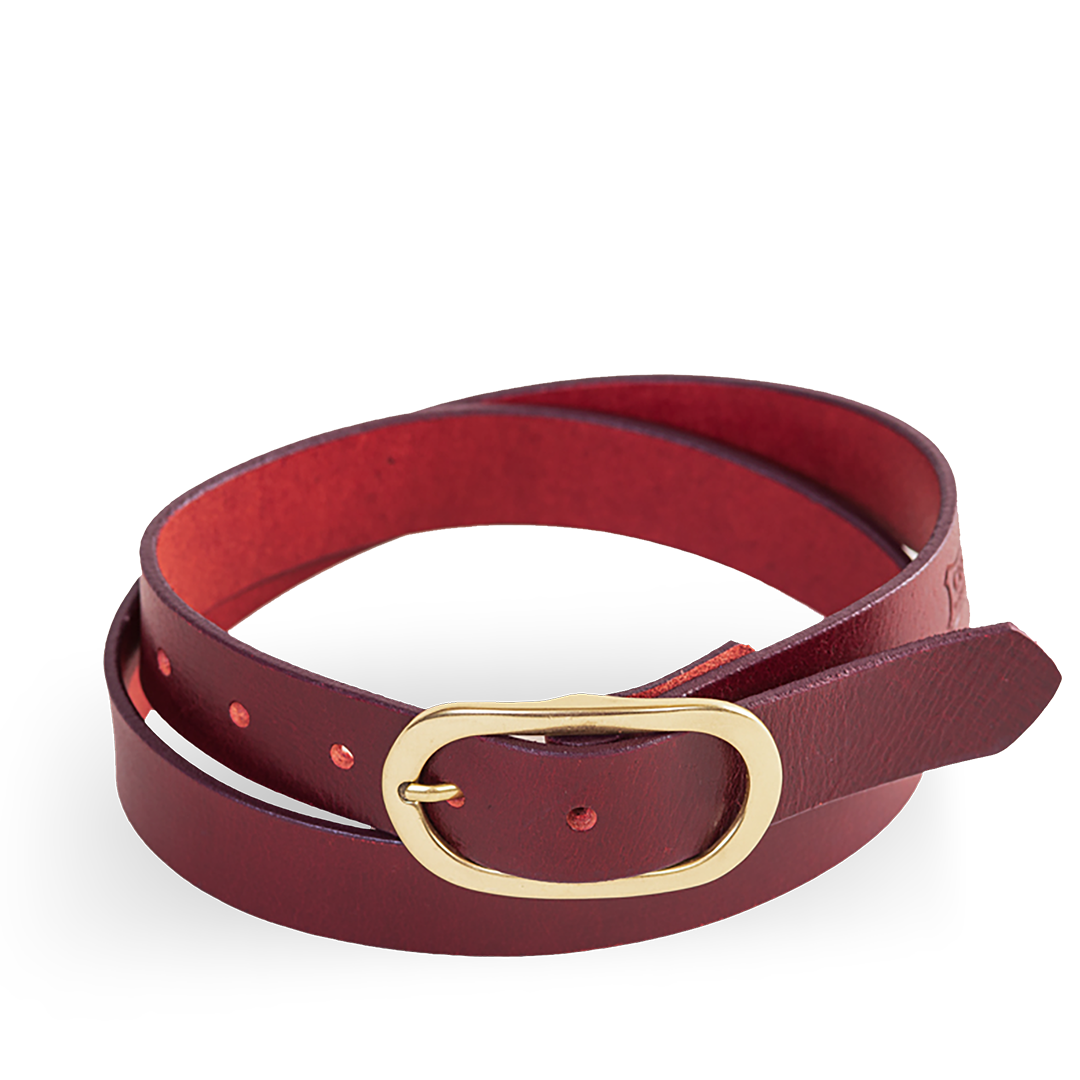 Women's Belt Mahogany / Small (22-26)