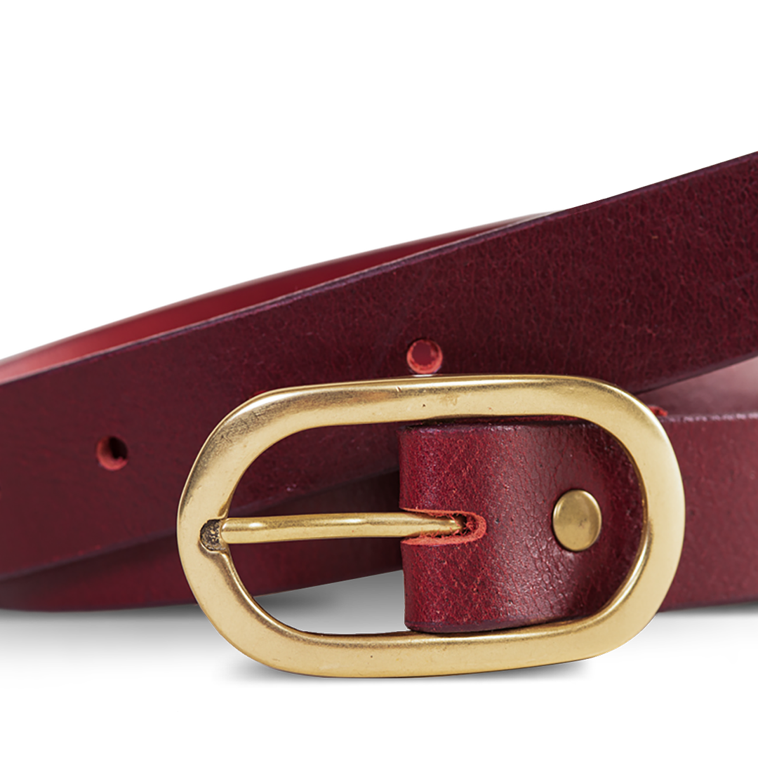 Women's Belt Mahogany / Small (22-26)