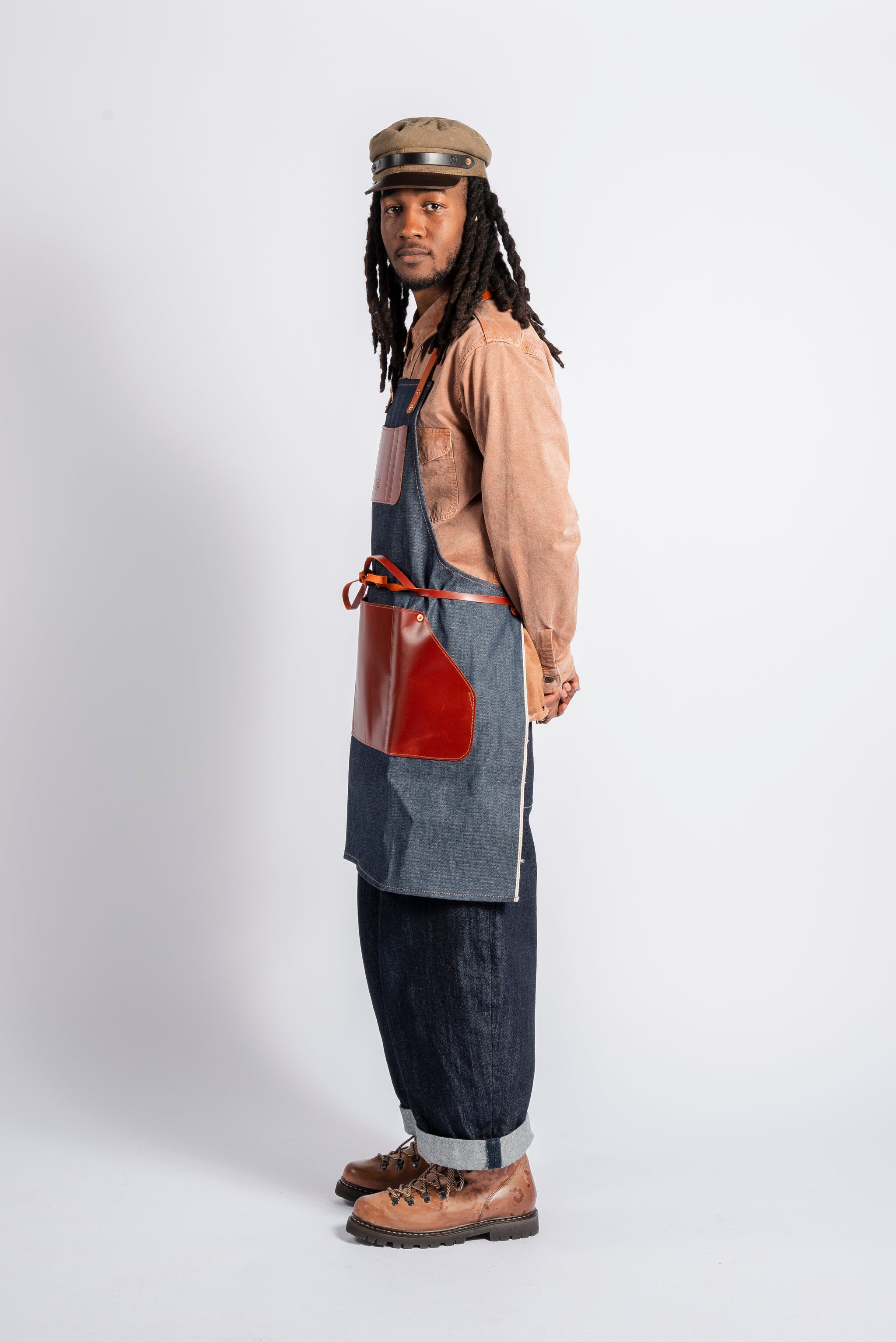 エプロン・三角巾 oll kyoto apron oll kyoto POCKET sheer apron 白 - メルカリ