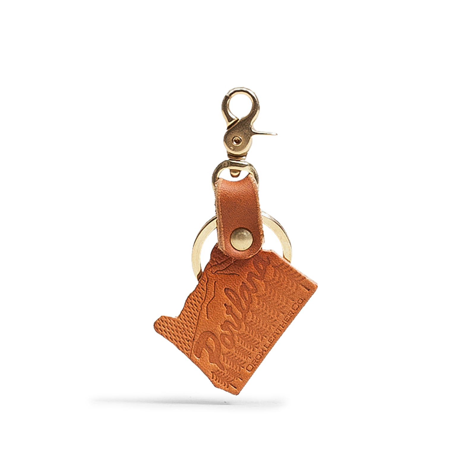 Oregon Keychain – Orox Leather Co.